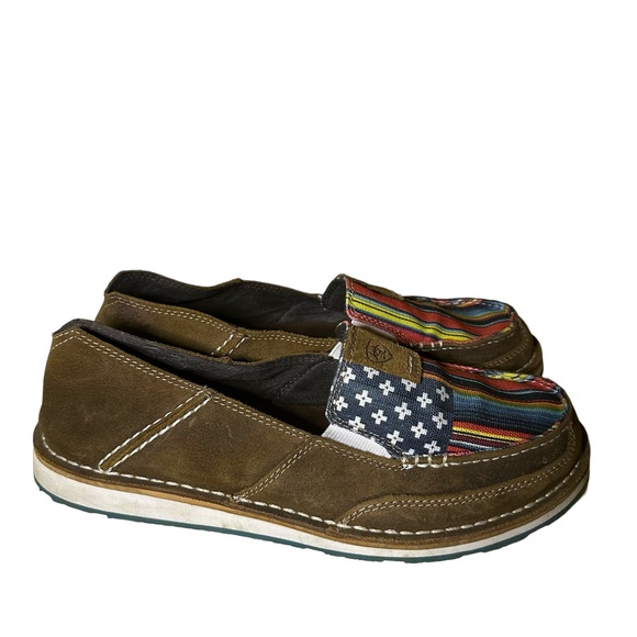 ARIAT Cruiser Women’s Shoes Sz 9.5 (9.5B) Brown Flat Loafers - Picture 4 of 9